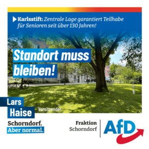 Karlsstift Schorndorf: Standort erhalten!