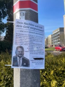 Gewaltbereite „Antifa“ veröffentlicht Wohnanschrift von Bundestagskandidat Lars Haise mit subtilen Gewaltaufruf