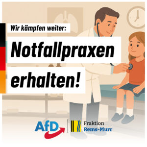 Notfallpraxen: AfD im Kreistag will weiterkämpfen